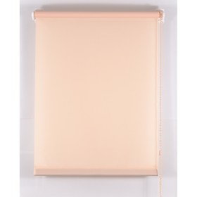 Рулонная штора «Комфортиссимо», 140х160 см, цвет персиковый
