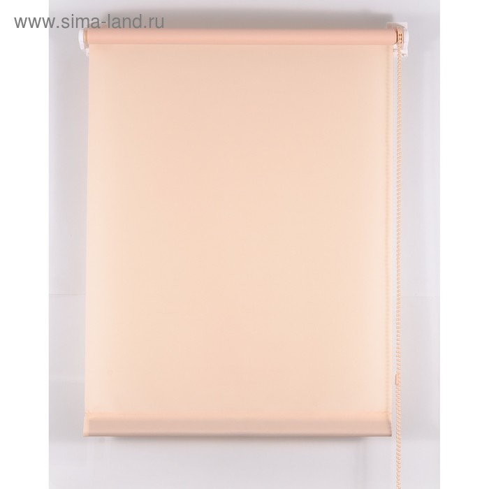 Рулонная штора «Комфортиссимо», 40х160 см, цвет персиковый - Фото 1