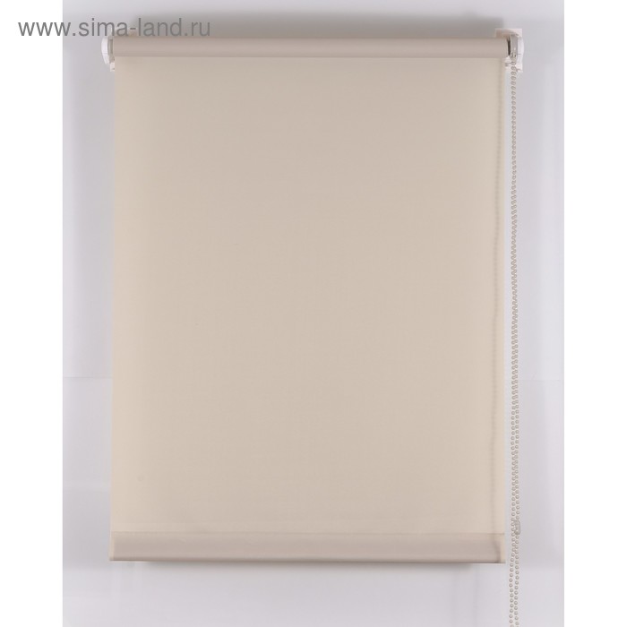 Рулонная штора «Комфортиссимо», 40х160 см, цвет серый - Фото 1