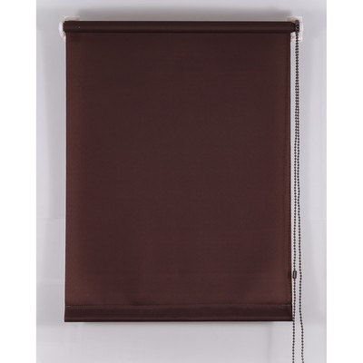 Рулонная штора «Комфортиссимо», 65х160 см, цвет шоколадный