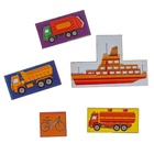 Головоломка тетрис «Большой транспорт», 44 детали - Фото 5