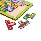 Головоломка тетрис «Животные мира», 19 деталей - Фото 4