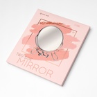 Зеркало настольное - подвесное «Круг», двустороннее, с увеличением, d зеркальной поверхности 18,5 см, цвет серебристый - Фото 5