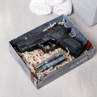 Набор «23 Февраля» мыло пистолет 130 г, мыло пуля, 16 г - Фото 1