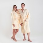 Халат махровый женский Этель "Жена любимая" размер 46-48, 100% хлопок 4572371 - фото 16365594