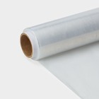 Плёнка пищевая Доляна, 30 см × 300 м, 8 мкм, цвет белый - Фото 1
