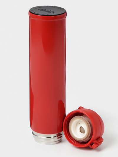 Термос, 500 мл (+/- 50 мл), Топ "Мастер К", сохраняет тепло 8 ч, 6.5 х 23.3 см