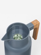 Термос-кофейник TAKE IT EASY, 1 л, 25×18×20 см, со стеклянной колбой, пластик, серый - Фото 4