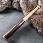 Бита деревянная сувенирная "Угольная", 50 см, массив дуба - Фото 1