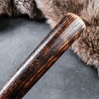 Бита деревянная сувенирная "Угольная", 50 см, массив дуба - Фото 2