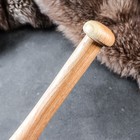 Бита деревянная сувенирная "Угольная", 50 см, массив дуба - Фото 3