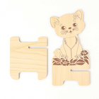 Подставка под телефон фигурная «Котик» - фото 51543429