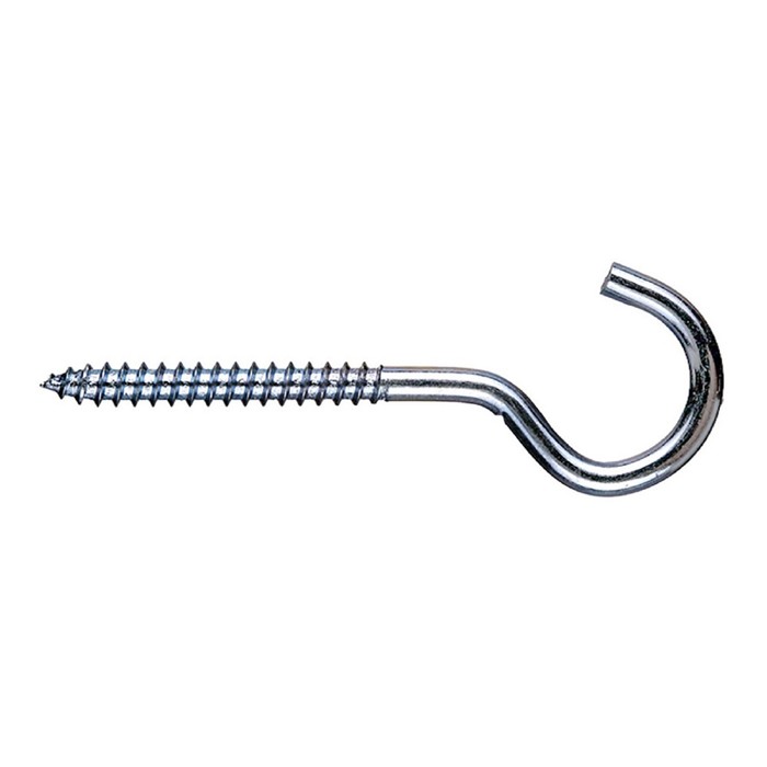 Шуруп-полукольцо Steelrex, для дерева, оцинкованный, 10×100 мм, 80 шт.