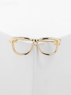 Брошь «Очки» оправа, цвет золото 4844997