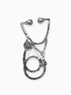 Брошь «Фонендоскоп» врача, в сером металле - Фото 2