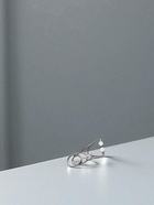 Брошь «Фонендоскоп» врача, в сером металле - Фото 5