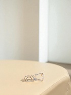 Брошь «Фонендоскоп» врача, цвет белый в золоте - Фото 5