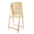 Мольберт тип «Хлопушка», 100×50×55 см, планшет съёмный 50×50 см, малый, неокрашенное дерево, Calligrata - Фото 2