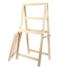 Мольберт тип «Хлопушка», 100×50×55 см, планшет съёмный 50×50 см, малый, неокрашенное дерево, Calligrata - Фото 3