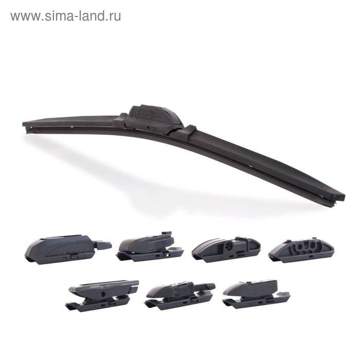 Щетка стеклоочистителя Goodyear PREMIUM, 17"/ 430 мм, бескаркасная, 8 переходников - Фото 1