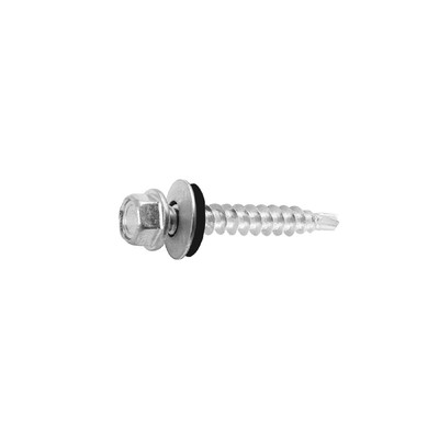 Саморез для крепления кровли Steelrex, сверло, цинк 5.5×102, 800 шт.