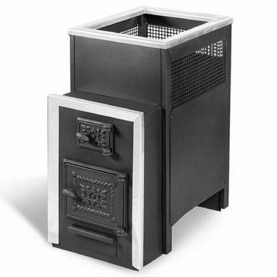 Печь для бани «ПБ 30Б», под навесной бак 45 л, универсальный кожух, толщина стали 8 мм