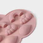 Форма для шоколада Доляна «Погода», силикон, 22.5×14.5×1.5 см, 11 ячеек, МИКС - Фото 3