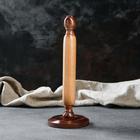 Держатель для бумажных полотенец "Барский", темный дуб микс - фото 41279628