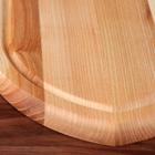 Доска для нарезки и подачи "Лопата", 30 х 20 см, массив ясеня - фото 53350212