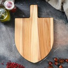 Доска для нарезки и подачи "Лопата", 30 х 20 см, массив ясеня - фото 53350214