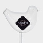 Бокал для коктейля Magistro «Синичка», 100 мл, 7×20 см, стекло, прозрачный - Фото 7