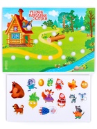 Игра на липучках «Веселые липучки. Русские народные сказки» МИНИ - Фото 3