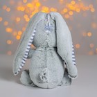 Мягкая игрушка «Зайчик уши в полоску», цвета МИКС - Фото 2