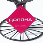 Фруктовница Доляна «Эстетика», 18×18×23 см, чёрная - Фото 9