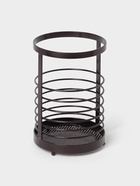 Сушилка для столовых приборов Доляна «Лофт», 11.5×11.5×17 см, коричневая - Фото 2