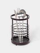 Сушилка для столовых приборов Доляна «Лофт», 11.5×11.5×17 см, коричневая - Фото 3