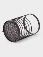 Сушилка для столовых приборов Доляна «Лофт», 11.5×11.5×17 см, коричневая - Фото 5