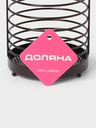 Сушилка для столовых приборов Доляна «Лофт», 11.5×11.5×17 см, коричневая - Фото 6