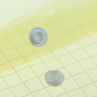 УЦЕНКА Папка-конверт на кнопке, А4, 80 мкм, Calligrata "Клетка", тонированная, жёлтая - Фото 2