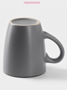 Кружка Доляна «Ваниль», 380 мл, керамика, серая - Фото 3