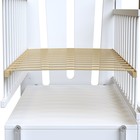 Кровать детская Little Heart, маятник, с ящиком, белая, 1200×600 - Фото 7