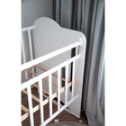 Кровать детская Sweet Bear, колесо-качалка, белый, 1200×600 - Фото 8