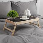 Столик для завтрака Дарим Красиво «Ренессанс», натуральный, 50×30 см, дерево, бежевый - Фото 1