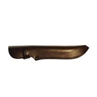 Чехол для ножа закрытый средний, с лезвием длиной 15,5 см, кожаный, микс цветов - фото 298307434