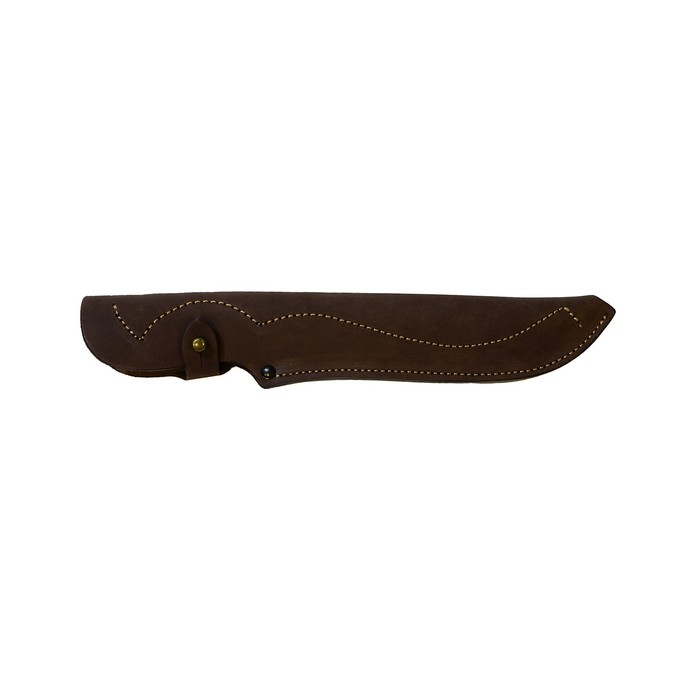Чехол для ножа закрытый большой, с лезвием длиной 20 см, кожаный, микс цветов - фото 1905632198