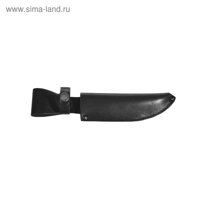 Чехол для ножа средний, с лезвием длиной 16 см, кожаный - Фото 1