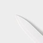 Нож керамический Доляна «Тень», лезвие 13 см, цвет чёрный - Фото 2
