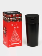 Термокружка Мастер К Style, 380 мл, сохраняет тепло 8 ч, с ситечком, нержавеющая сталь, чёрная - Фото 6