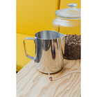 Молочник питчер, 600 мл, с индикатором температуры, нержавеющая сталь, 304 сталь, хромированный - Фото 5