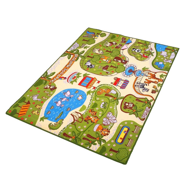 Детский ковёр «Весёлый зоопарк» 46712